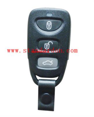 Top quality smart key blank for Hyundai Elantra remote case 3 buttons Hyundai key shell smart car key