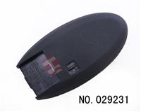 Old auto 3-button smart remote key casing