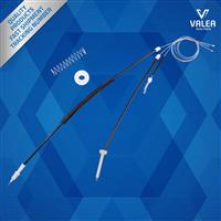 Window Regulator Kit Rear; Left for PHAETON 2002-2014 (Cable+Whel)