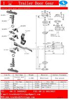 CHINA van Trailer Door Lock--011070