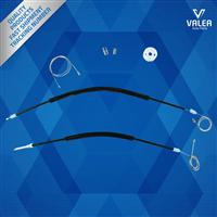 Window Regulator Kit Front; Left for B-M-W 1 E87 2004-2012