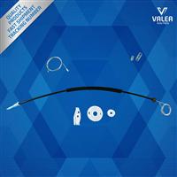 Window Regulator Kit Rear; Righ Rear Door for V-W NEW BEETLE CABRIOLET 2003-2010