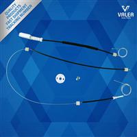 Window Regulator Kit Rear; Left for M-e-r-c-e-d-e-s CLS 2004-2010 (W215, W219)