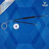 Window Regulator Kit Rear; Right for A-u-d-i A4 2009-ON (Cable + Wheel)