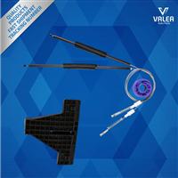 Window Regulator Kit Rear: Right for A-u-d-i A3 2004-2009