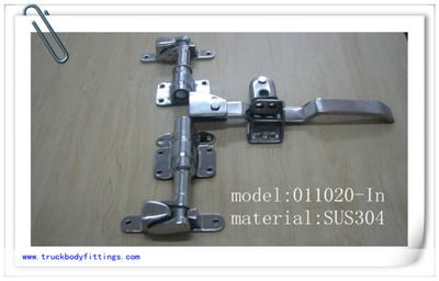 cooling box truck door locking gear