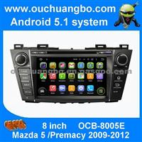 Ouchuangbo Car Dvd Radio Android 5.1 For Mazda 5 Premacy 2009-2012 With Auto Gps Bluetooth Wifi