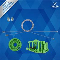 Window Regulator Kit Rear; Right for B-M-W 1 E87 2004-2012