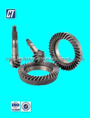 Precision Crown & Pinion Gear With High Precision