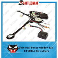 Universal car mirror folding CF6000A for 2doors Power window kits for any 12V car type electric window regulator