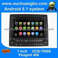 Ouchuangbo Car Audio Stereo HD Capacitive Android 5.1 For Peugeot 405 With Gps Navigation Radio SWC