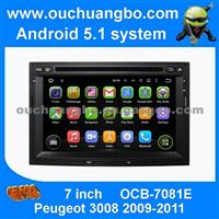 Ouchuangbo Quad-Core CPU Pure Android 5.1 Car Radio Dvd Stereo For Peugeot 3008 2009-2011 Support Video Music Bluetooth