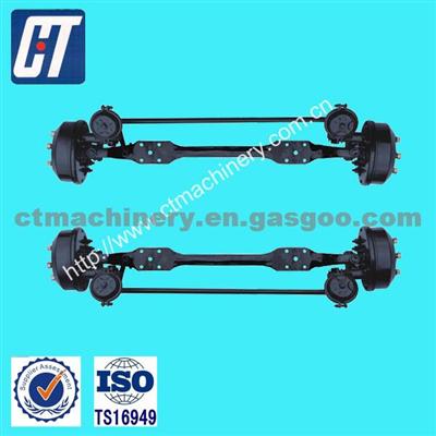 Trailer Front Wheel Steering Drive Axle