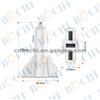 Car Charger ABS PC Material 12-24V 3 Port USB Car Charger For Univesal