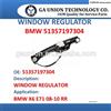 car Window Regulator/window LIFTER 51357197304 FOR BMW X6 E71 08-10 RR
