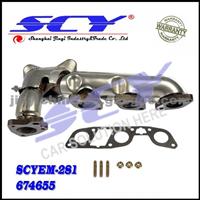 Exhaust Manifold W/ Gasket Kit Set Front Left LH For Villager Quest 3.0L 94-98 F4XY-9431A F4XY9431A 674-655 674655