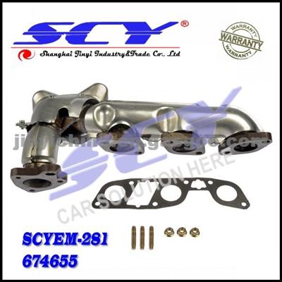 Exhaust Manifold W/ Gasket Kit Set Front Left LH For Villager Quest 3.0L 94-98 F4XY-9431A F4XY9431A 674-655 674655