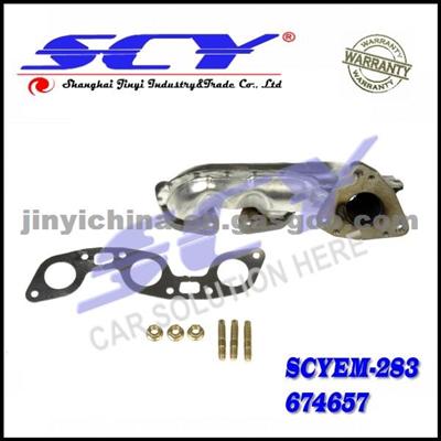 Exhaust Manifold Kit LH Driver Left Front For Quest Mercury Villager V6 3.0L F3XY-9430B F3XY9430B 674-657 674657