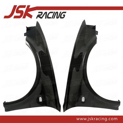 FOR EVO 6 OEM STYLE CARBON FIBER FRONT FENDER FOR MITSUBISHI LANCER EVO 6 (JSK200205)