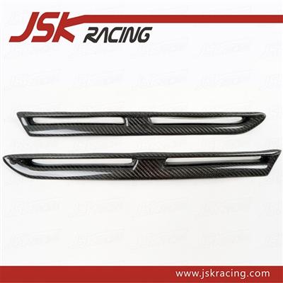 OEM STYLE CARBON FIBER FRONT FENDER VENTS FOR NISSAN R35 GTR (JSK220906)