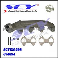 Exhaust Manifold & Gasket Kit Passenger Side Right RH For Ford Truck 5.4L 674-694 674694