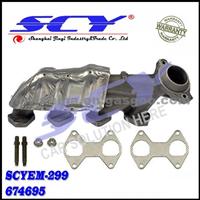 Exhaust Manifold Kit Left LH Driver Side For F150 Expedition Navigator 5.4L 3L3Z-9431-CA 3L3Z9431CA 7L1Z-9431-A 7L1Z9431A 674-695 674695