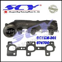 Exhaust Manifold Kit RH Right Passenger Side For Jeep Liberty V6 3.7L 02-04 53031086AB 674-700 674700