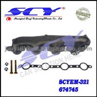 Exhaust Manifold Kit RH Right Passenger For Excursion Pickup Truck 7.3L 1831025C1 F81Z-9430-AA F81Z9430AA 674-745 674745