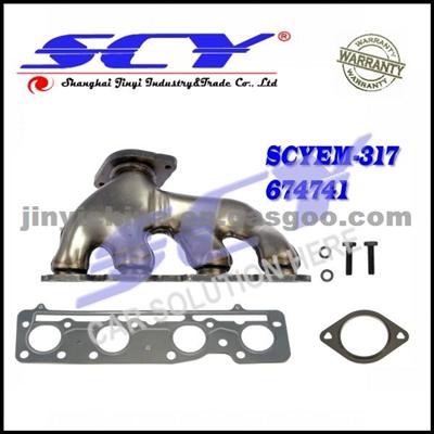 Exhaust Manifold Kit RH Rear Right Bank For Cadillac Olds 4.0L 4.6L 12558512 3544523 674-741 674741