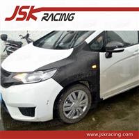 OEM STYLE CARBON FIBER FRONT FENDER FOR 2014-2015 HONDA JAZZ FIT (JSK123514)