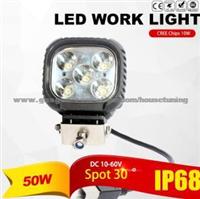 50W CREE LED Work Lamp (4800lm, IP68 Waterproof)