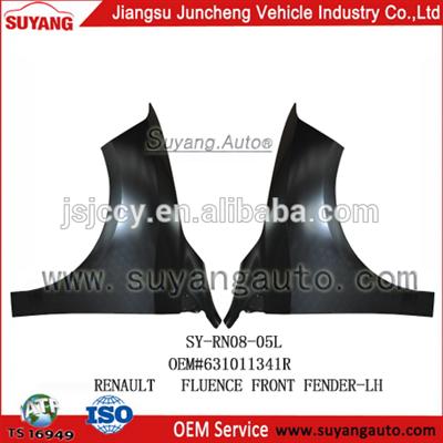 High quality Car Front Fender For Renault Fluence auto metal parts