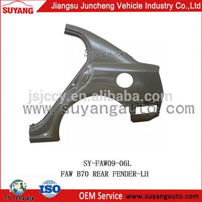 Hot sale JUNCHENG FAW B70 rear fender metal drawings auto parts