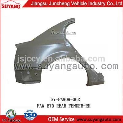 FAW B70 rear fender hot sale SUYANG parts auto parts thailand