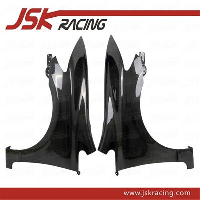 OEM STYLE CARBON FIBER FRONT FENDER FOR 2006-2009 HONDA CIVIC FD2 (JSK121027)