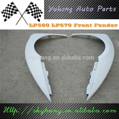 OEM Style Fiber Glass Front Fender Fit For 2008-2012 LP560 LP570