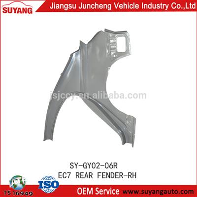 GEELY EC7 rear fender iron car spare parts auto parts german cars