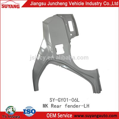 Rear car fender of GEELY MK brilliant parts auto parts market