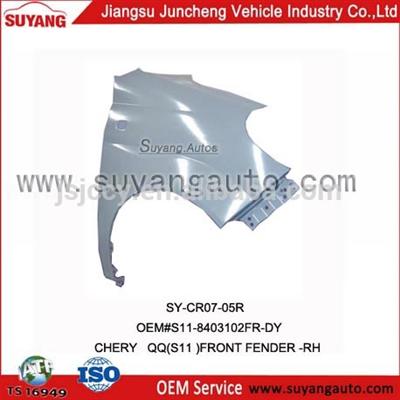 Front fender replaced for SUYANG CHERY QQ3 for car accessory