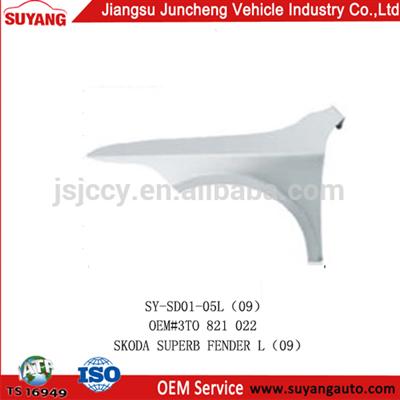 JUNCHENG parts model SKODA SUPERB front fender car door parts