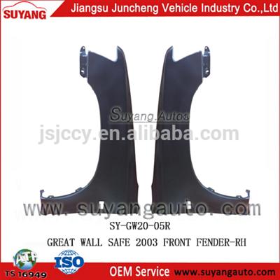 Aftermarket GWM SAFE 2003 metal front fender auto parts for sale