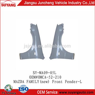 MAZDA family 2 front fender JUNCHENG new best selling auto parts