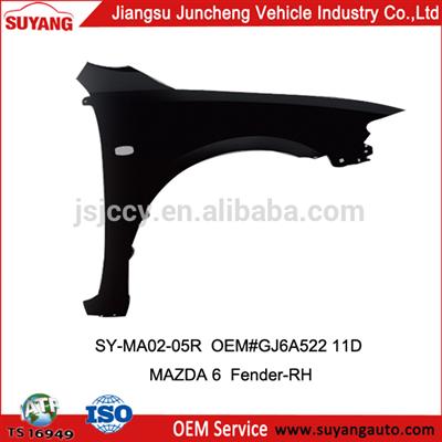 Front fender aftermarket MAZDA 6 export japanese car spare parts