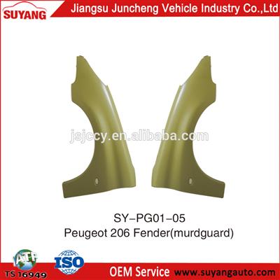 Steel Body Parts Peugeot 206 Fender