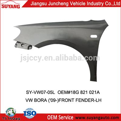 VW BORA 2009 car metal front fender SUYANG hot spare parts