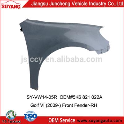 Front fender of VW GOLF 6 2009- hot sale car door wholesale