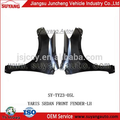 TOYOTA YARIS SEDAN metal front fender japanese car radiator