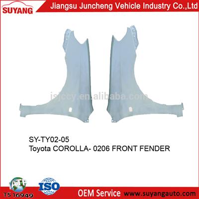 High Quality Front Fender for Toyota Corolla car auto parts market