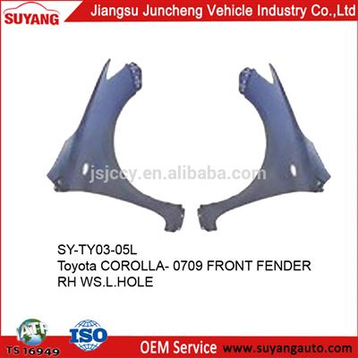 TOYOTA COROLLA 07-12 front fender japanese car parts toyota