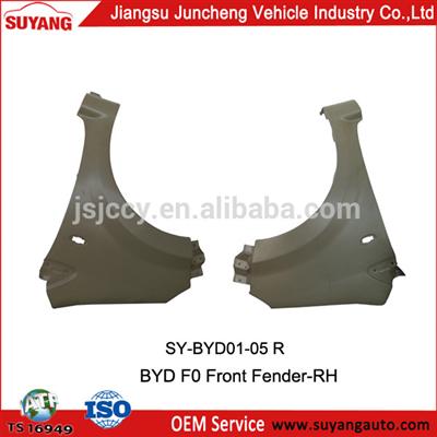 Good Selling Front Fender for BYD F0 car auto parts market